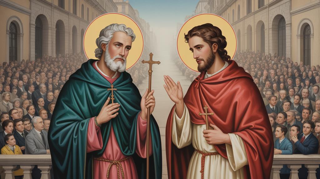 Preghiera a Filippo e Giacomo Apostoli per il Perdono tra Fratelli